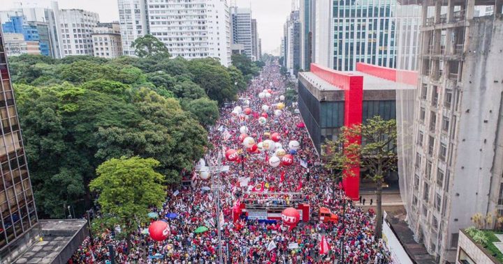 avenida paulista manifestação 15 03