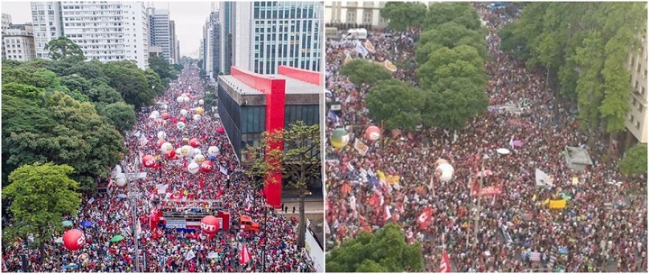 manifestações fora temer brasil parou