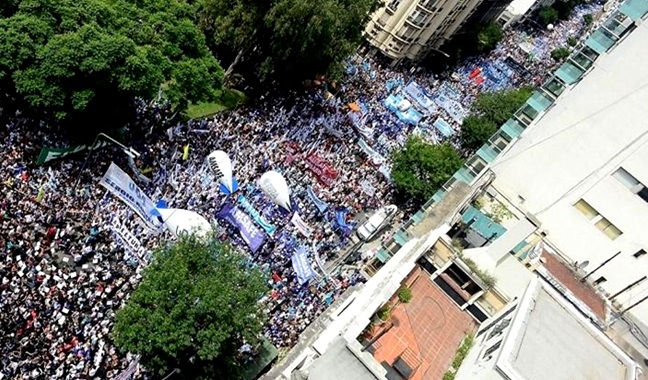 milhares ruas argentina melhorias educação protestos macri