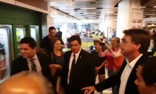 Sergio Moro Bolsonaro aeroporto Brasília