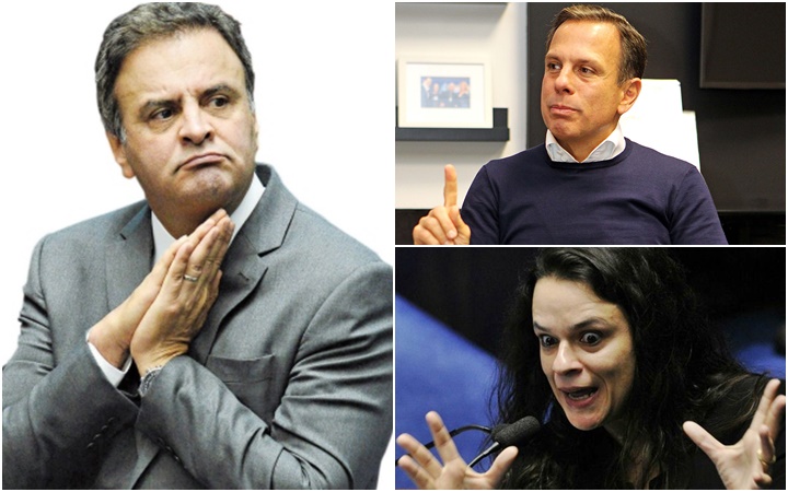 aécio neves joao doria janaina paschoal