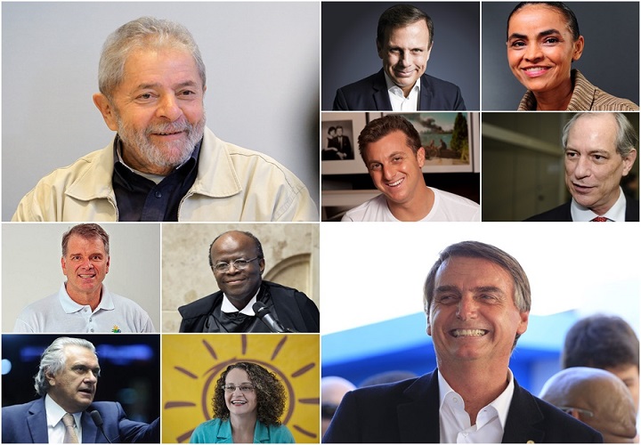 Lula lidera pesquisa presidente 2018