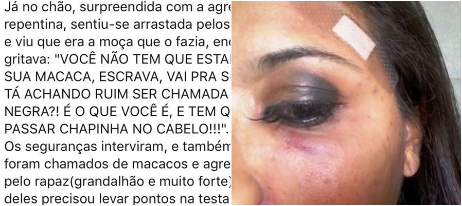 racismo turista negra cuiabá