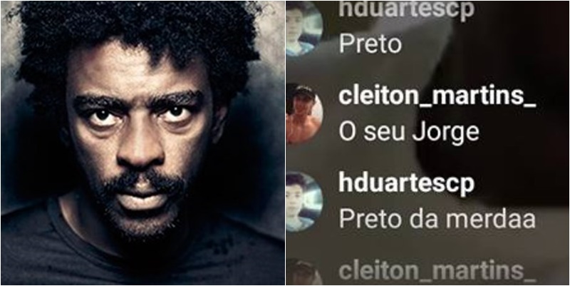 racista que atacou Seu Jorge racismo preto preconceito