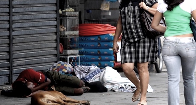 roubada levaram tudo drogas desigualdade preconceito 