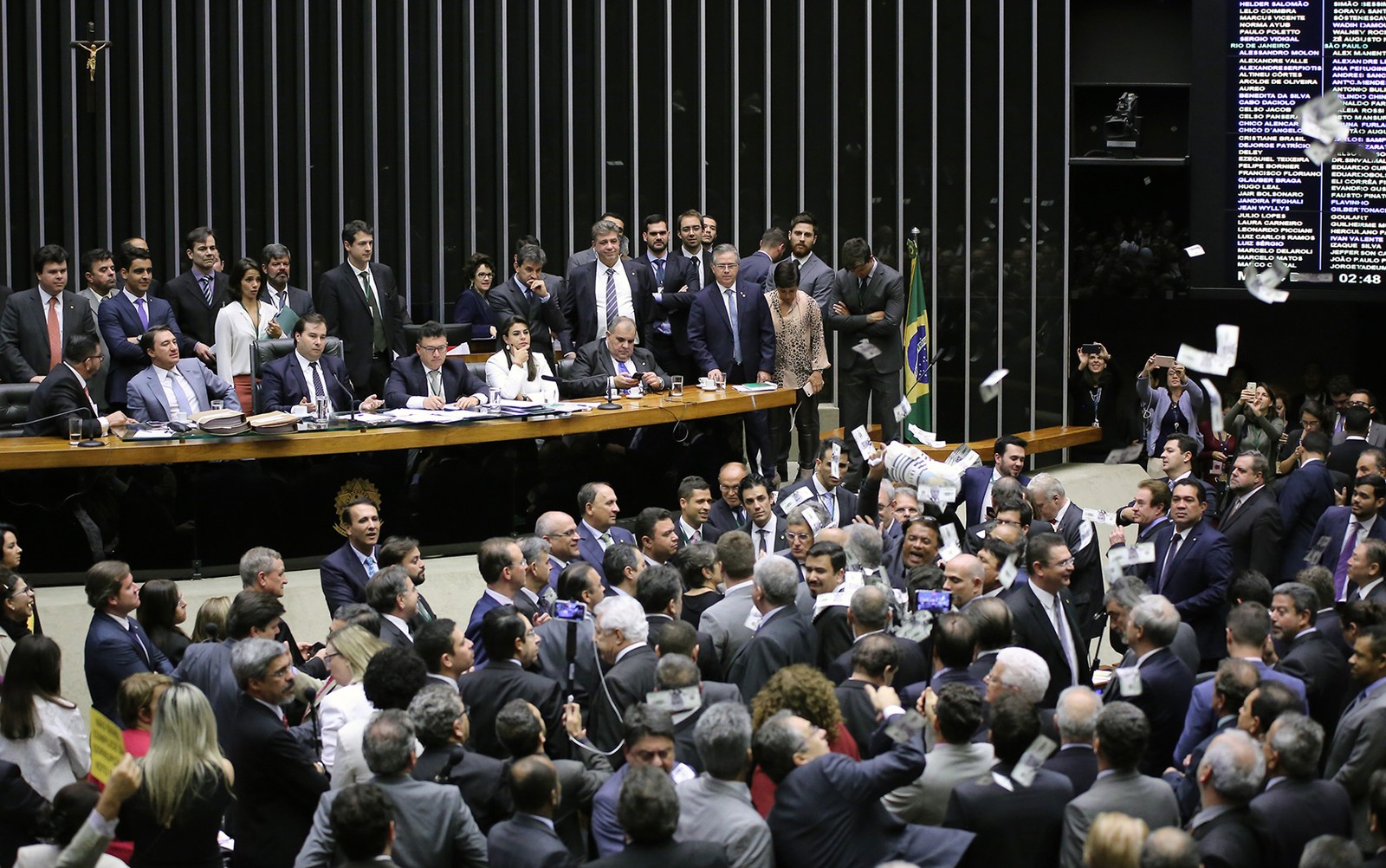 votação na câmara michel temer