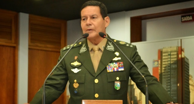 carta aberta intervenção militar General Antonio Hamilton Martins Mourão 