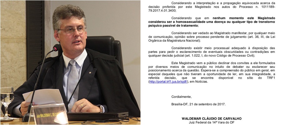 cura gay juiz Waldemar