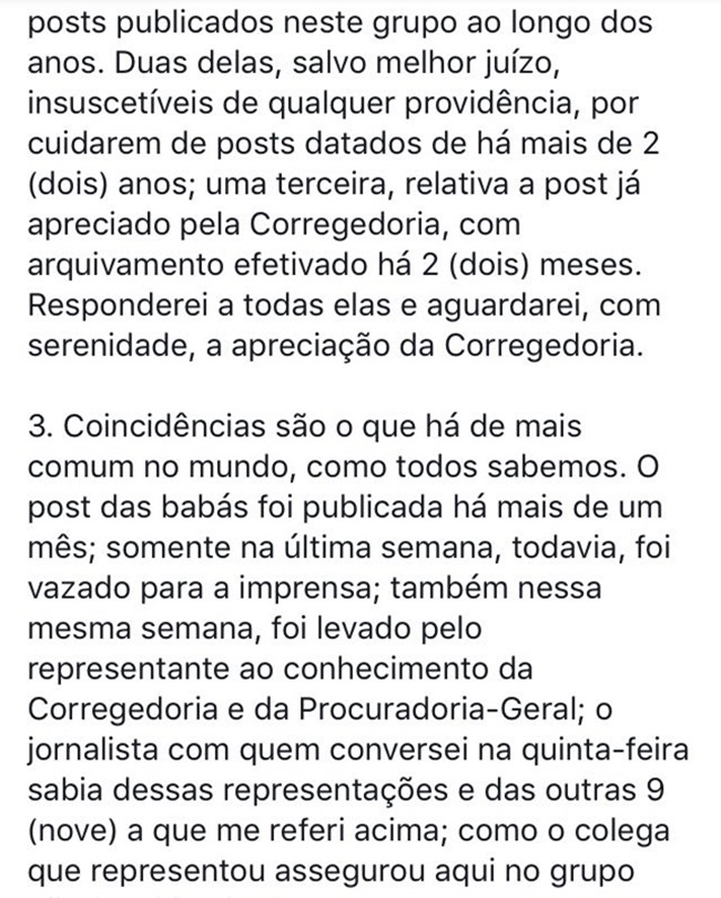 promotor são paulo texto racista babás negros fedorentos elite clube