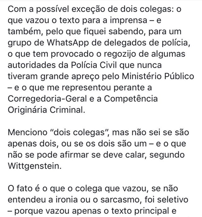 promotor são paulo texto racista babás negros fedorentos elite clube