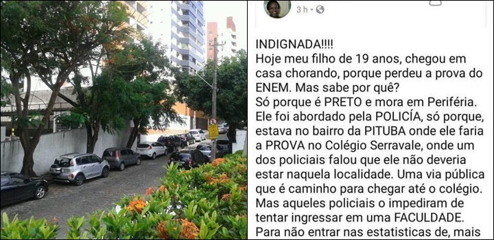 perdeu o nem racismo negro pituba