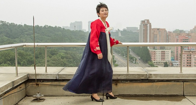 mulheres Coréia do norte fotografia estilos moda