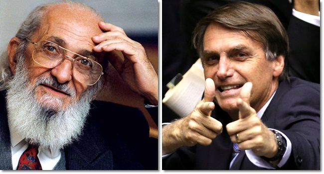 Paulo Freire Bolsonaro pobres educação escolas qualidade