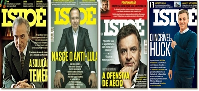 revista Istoé cria falsos heróis direita ódio mídia desonesta