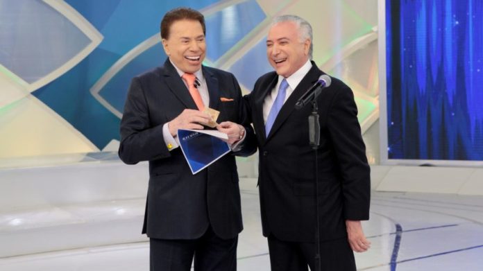 memes mais engraçados encontro entre Temer e Silvio Santos