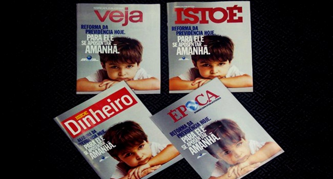 Uma comparação entre as revistas Veja, Época, Istoé e Carta