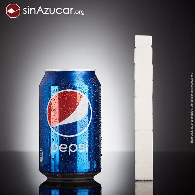 quantidade açúcar alimentos consumidos vendidos pepsi