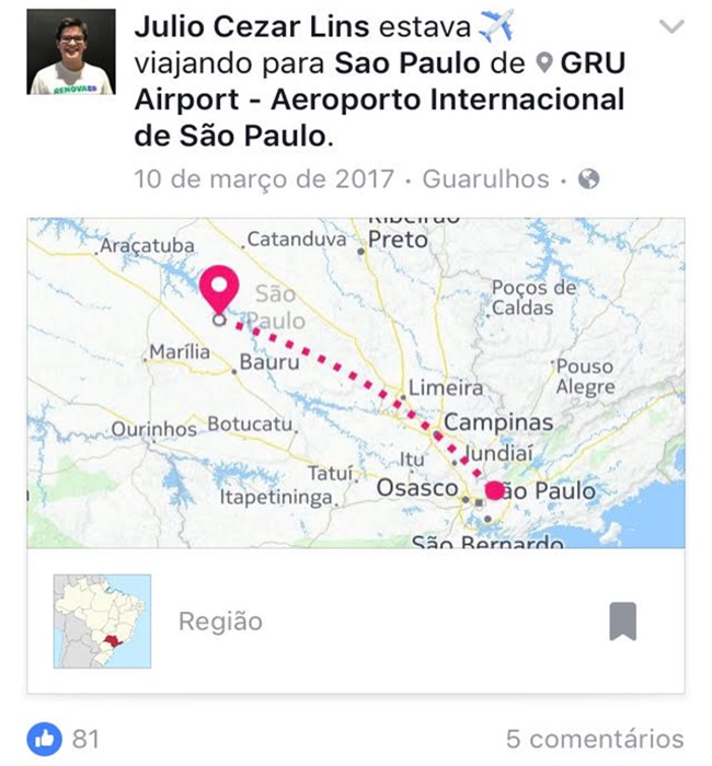 Júlio Lins Funcionário fantasma Prefeitura Manaus líder Vem pra rua