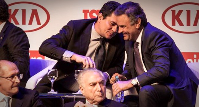 Carta aberta amigo corrupto de estimação moro aécio neves temer alckmin serra