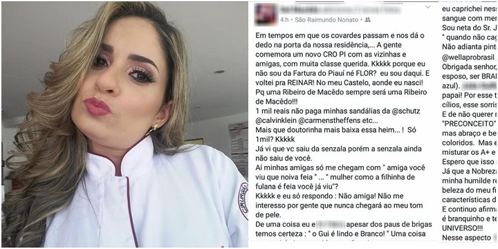 dentista Delzuite Ribeiro racismo