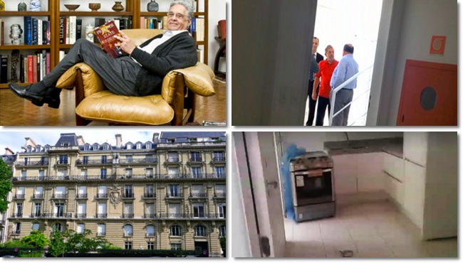 diferença triplex do Guarujá e o apartamento de FHC em Paris