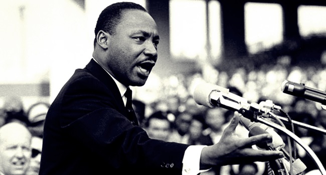 Martin Luther King presente 50 anos morte