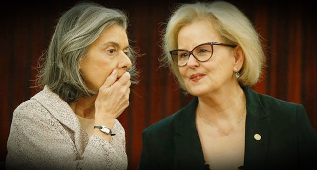 Rosa Weber e Cármen Lúcia jurisprudência de Romero Jucá