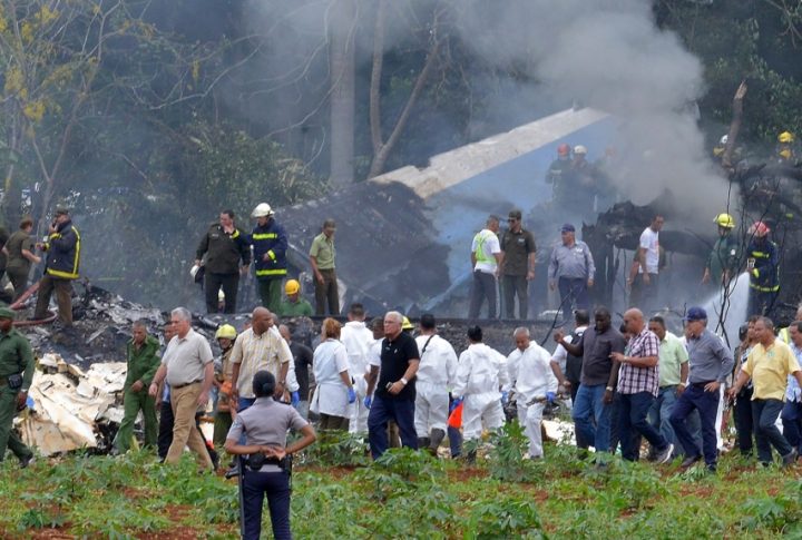 acidente aéreo CUBA médico cubano