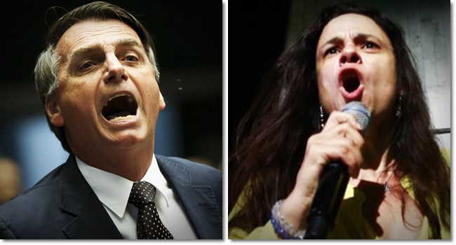 Janaina Paschoal pode ser vice de Jair Bolsonaro