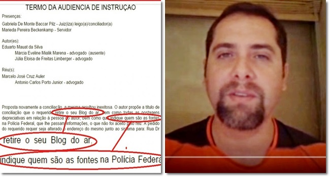 Delegado da PolÃ­cia Federal tenta fechar blog que critica a Lava Jato