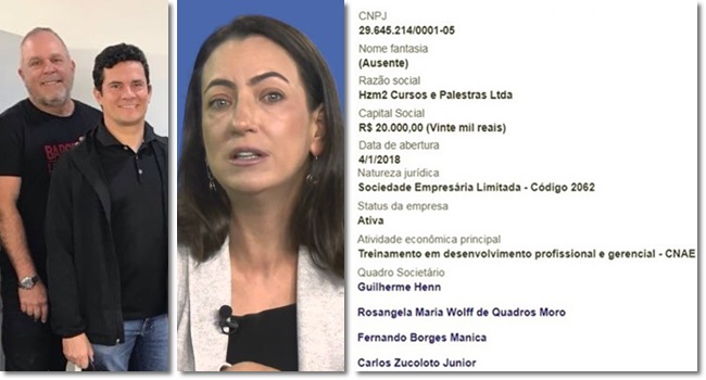 Rosângela Moro abre empresa com amigo acusado de cobrar propina Carlos Zucolotto Curitiba