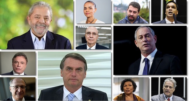 candidatos a presidente da República em 2018 planalto 
