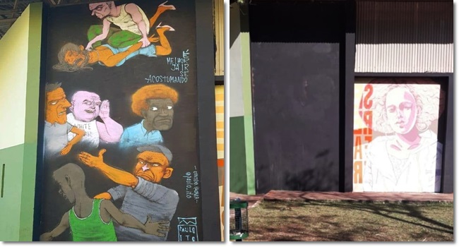 Prefeitura de Maringá apaga grafitti