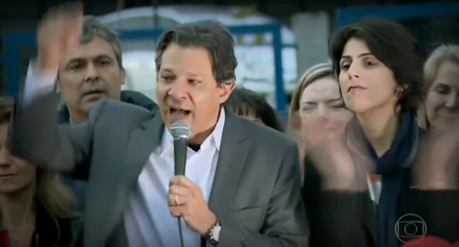 estratégia pancadaria Fernando Haddad mídia eleições 