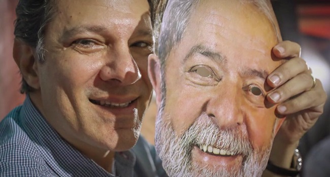 integra carta lula fernando haddad eleições 2018 pt