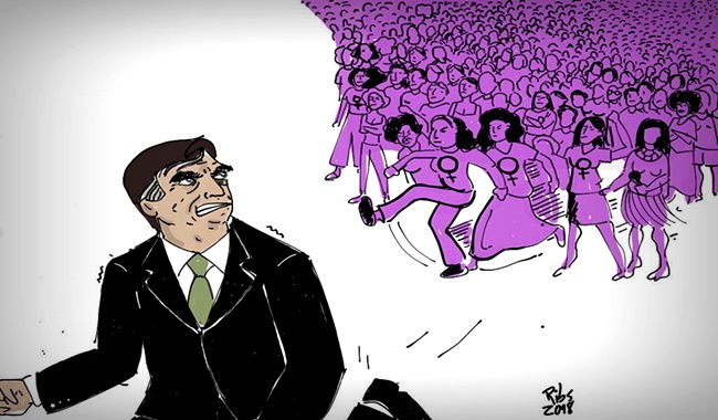 fraquejadas mulheres #EleNão Bolsonaro eleições 2018