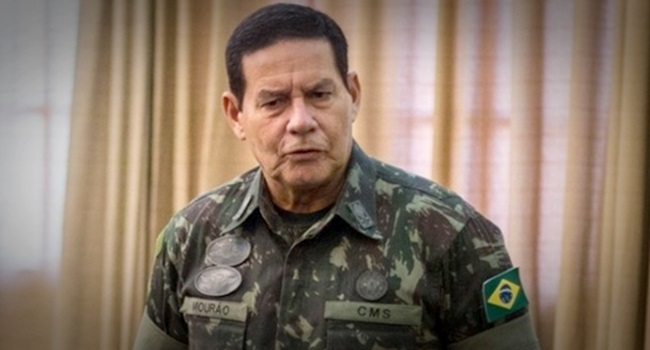 General Mourão calar capitão Bolsonaro