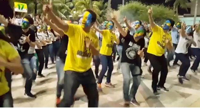 Dancinha do Impeachment fortaleza patriotas bolsonaro eleições 2018