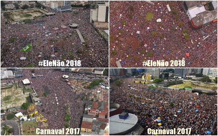 largo da batata #elenão carnaval 2017