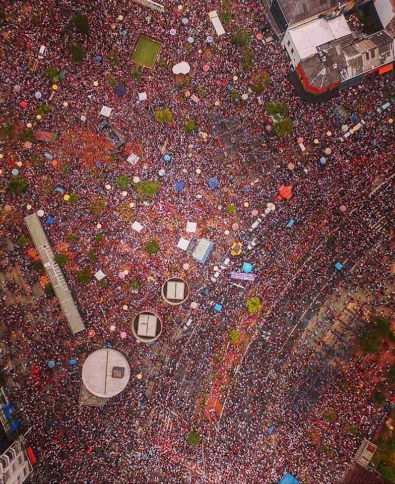 protesto contra Bolsonaro #elenão