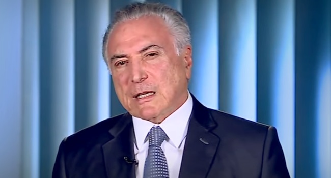 Michel Temer irrita Geraldo Alckmin evídeo