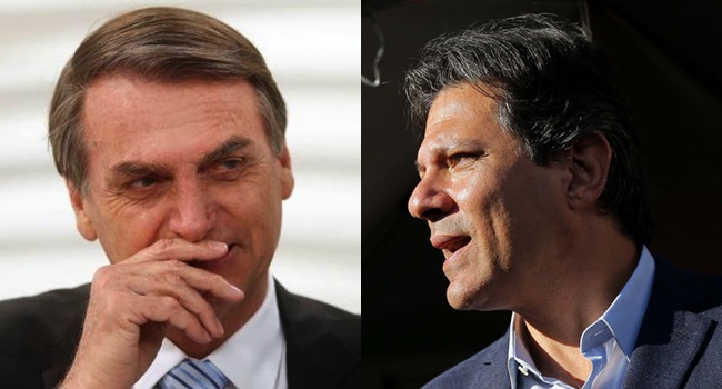 Bolsonaro Haddad canalha combate às fake news