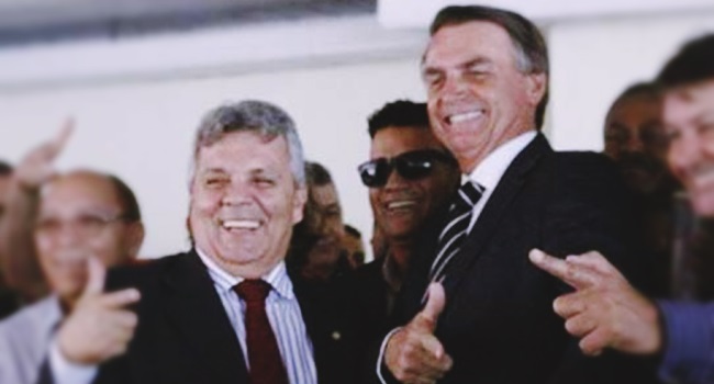 Condenado por corrupção Alberto Fraga ministério de Bolsonaro