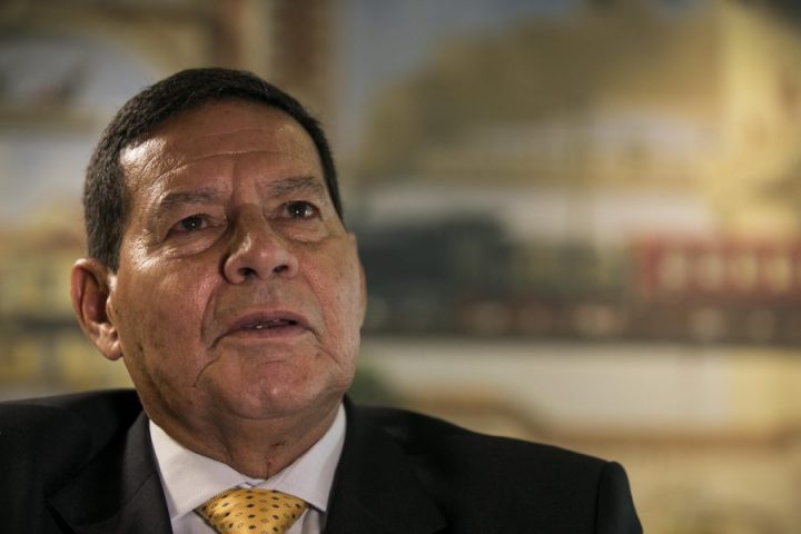 Mourão vice de Bolsonaro