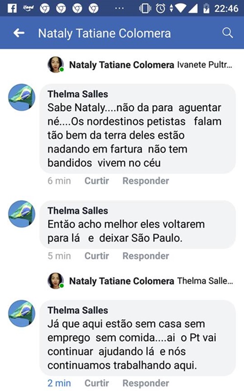 Nordestinos atacados votarem em Fernando Haddad xenofobia