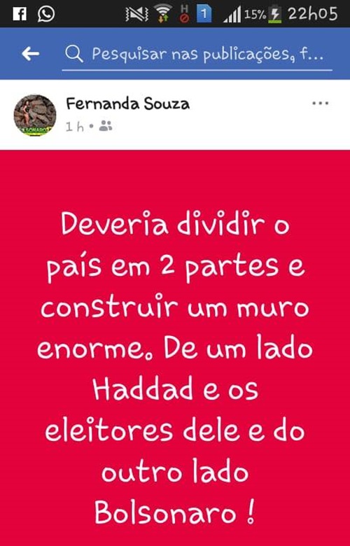 Nordestinos atacados votarem em Fernando Haddad xenofobia