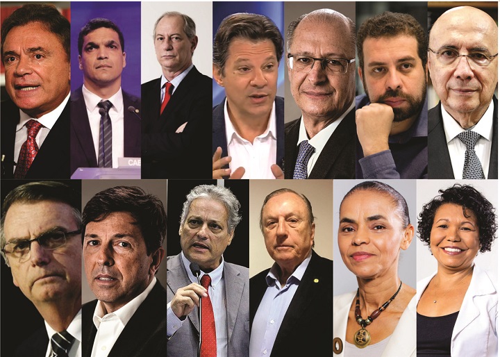 presidenciáveis eleições 2018