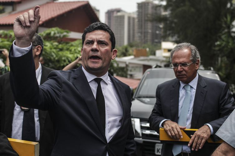 Sergio Moro Paulo Guedes Bolsonaro