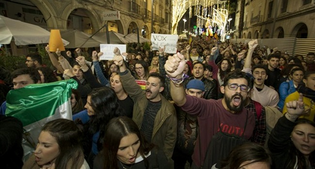 Ascensão extrema-direita Espanha mulheres