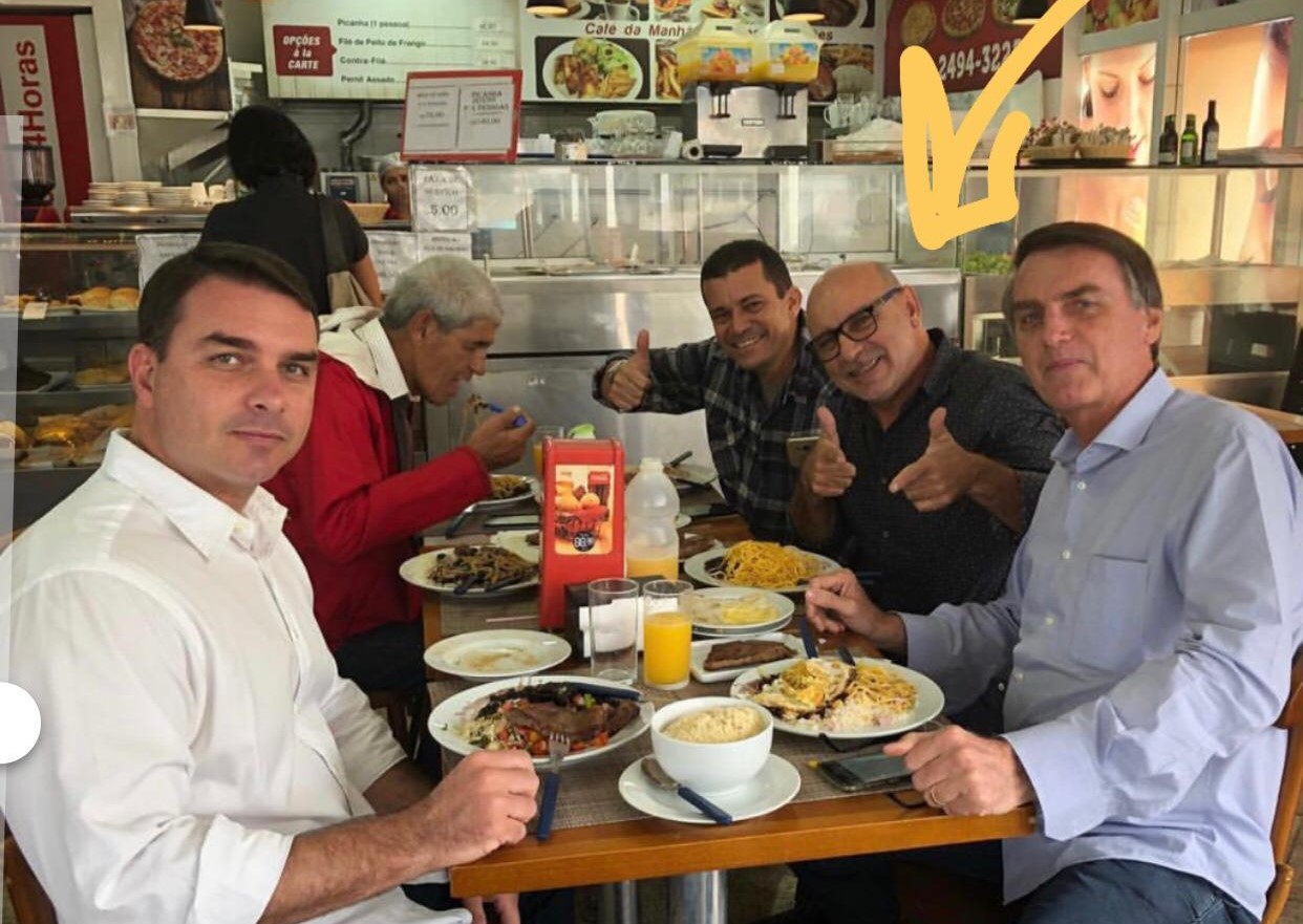 Fabrício Queiroz família bolsonaro